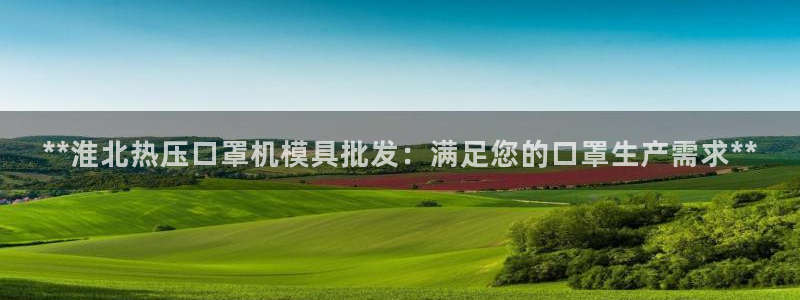 易倍单词登录网站：**淮北热压口罩机模具批发：满足您的口